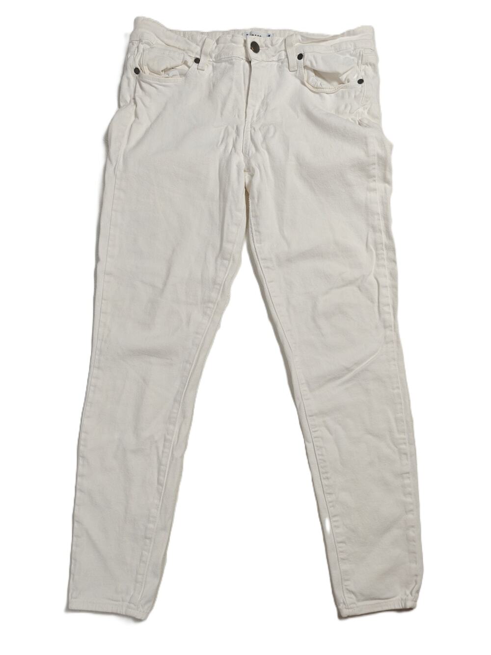 Women PAIGE Verdugo Skinny Jeans White Size 31